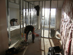 New Drywall Partitions