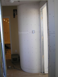 drywall install complete
